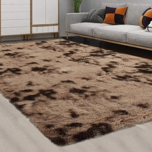 Vista 17 de CAROMIO Alfombra Corredor Esponjosa para Dormitorio Sala de Estar 2x6 Pies, Alfombras de Área Shag Alfombra de Felpa Suave Gruesa Larga de Piel Tie