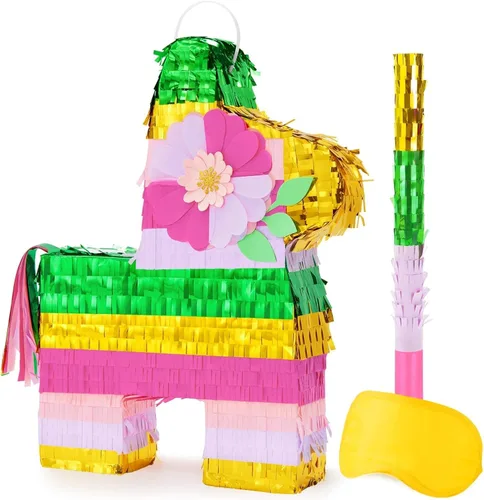 Vista 11 de Piñata de dinosaurio - Suministros de fiesta de cumpleaños de dinosaurios