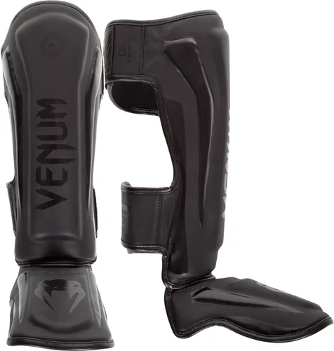 Vista 12 de Venum Espinilleras Elite Standup Blanco/Dorado