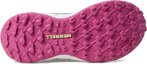 Vista 3 de Merrell Niño Moab Flight Low (niño pequeñoniño grande), Verde azuladoLimaFucsia