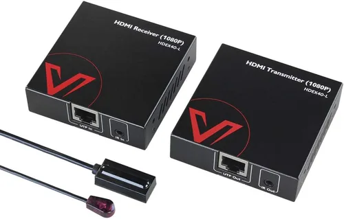 Vista 11 de Extensor HDMI 4K de acceso AV sobre Cat6, 230 pies/229.7 ft, 4K @60 Hz 4:4: 4, salida de bucle, HDCP 2.3, PoC bidireccional, control IR, interruptor