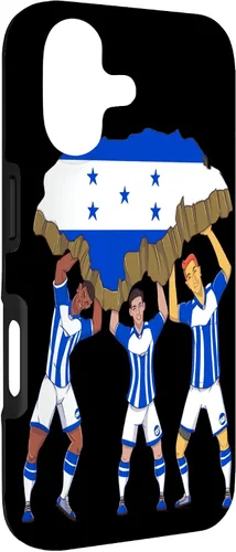 Vista 3 de La Bandera De Honduras Futbol Hondureno - Funda para iPhone 17