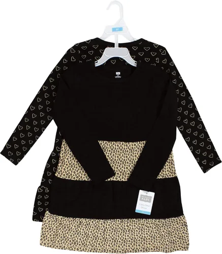 Vista 2 de Hudson Baby - Vestidos de algodón para niñas bebés