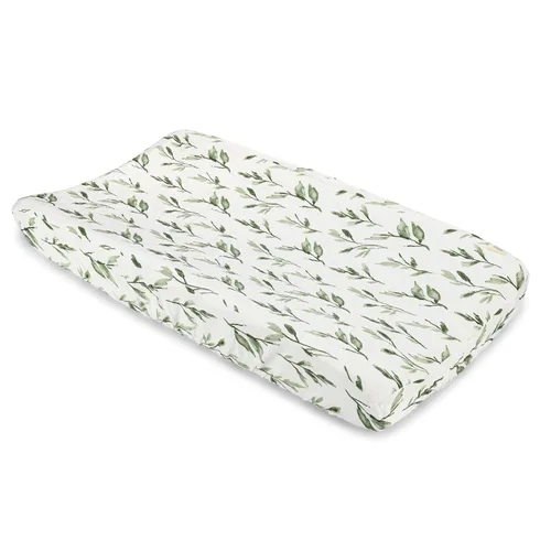 Vista 10 de Funda para cambiador Crane Baby, 100% exterior de sarga de algodón, temática de vida en la playa, 40.6 cm x 81.3 cm, fundas ajustadas