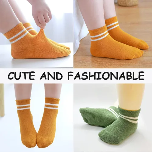 Vista 5 de ZURLEFY Nuevos calcetines de malla de verano para bebés, niños y niñas pequeñas, calcetines para recién nacidos, accesorios esenciales para bebés
