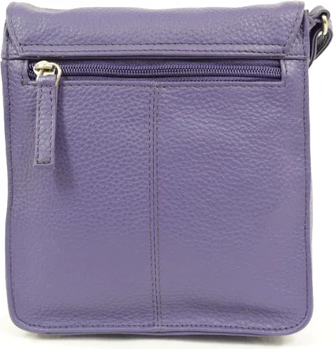 Vista 6 de Bolso de cuero suave de lujo para mujer, bolso de hombro/bolso cruzado