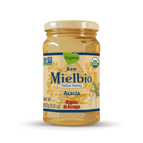 Vista 5 de Rigoni di Asiago Mielbio - Miel orgánica italiana cruda y cremosa, flor silvestre, 6