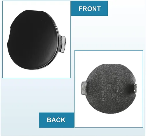 Vista 3 de X AUTOHAUX Cubierta de gancho de remolque KB8A50A11 para Mazda CX-5 2017 Negro, cubierta de remolque, tapa de ojo de remolque