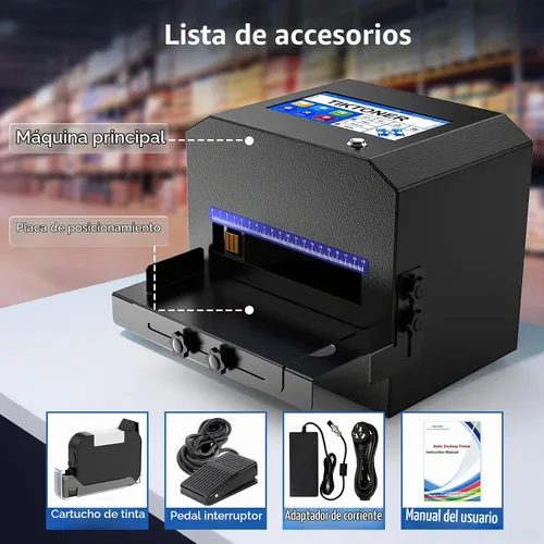 Vista 6 de Máquina de codificación del chorro de tinta, máquina