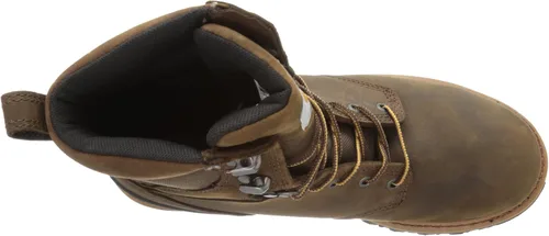 Vista 5 de Carhartt Botas de leñador de cuero compuesto impermeable de 8 pulgadas para hombre CML8369 Marrón