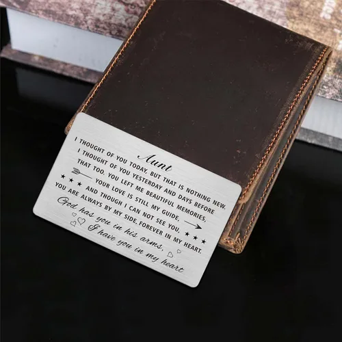 Vista 5 de Emideary Regalos para la pérdida de la tía, regalos de condolencias por la pérdida de la tía, tarjeta de condolencia de la pérdida de la tía, regalo