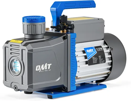 Vista 7 de Orion Motor Tech - Bomba de vacío de 2 etapas, bomba de vacío de paletas rotativas HVAC de 9 cfm 3/4 hp con vacío definitivo de 1.5 micrones, bomba