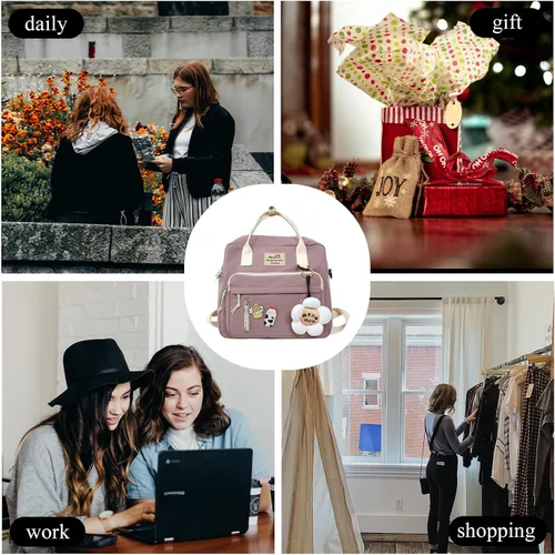 Vista 7 de Extolove Linda bolsa de mensajero, mochila kawaii, bolsa cruzada japonesa bolsa estética bolsa Ita bolsa con accesorios Kawaii
