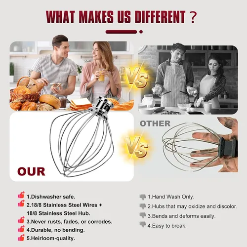 Vista 6 de para accesorios de ayuda de cocina y accesorios para accesorios de acero inoxidable kitchenaid