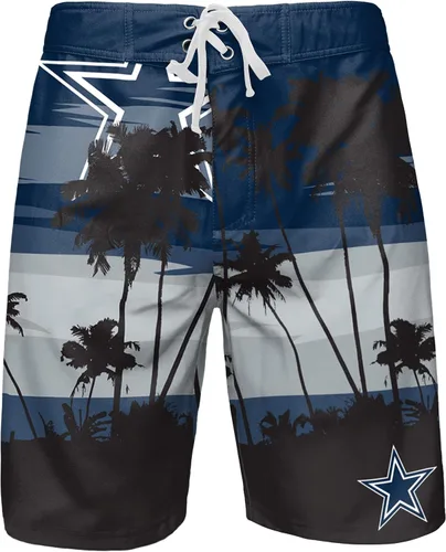 Vista 101 de FOCO Bañador con logotipo del equipo de la NFL para hombre Sunset
