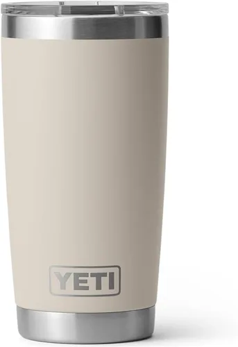 Vista 49 de YETI Rambler - Vaso de acero inoxidable con aislamiento al vacío de 20 onzas con tapa MagSlider Blanco