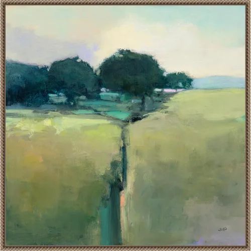 Vista 13 de Amanti Art Lienzo enmarcado para pared, 16 x 16 pulgadas, prado escénico de Julia Purinton, lienzo enmarcado para pared, obras de arte de paisajes