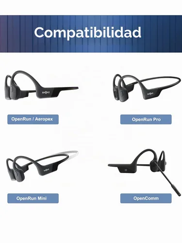 Vista 2 de seynli Adaptador USB C a magnético para cargador de auriculares Aftershokz, compatible con Shokz Aeropex, OpenRun, OpenRun Pro, OpenRun mini