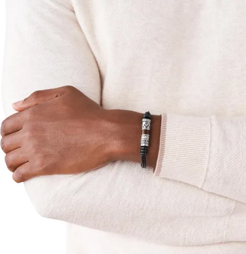Vista 9 de Fossil para Hombre Wellness pulsera de abalorio