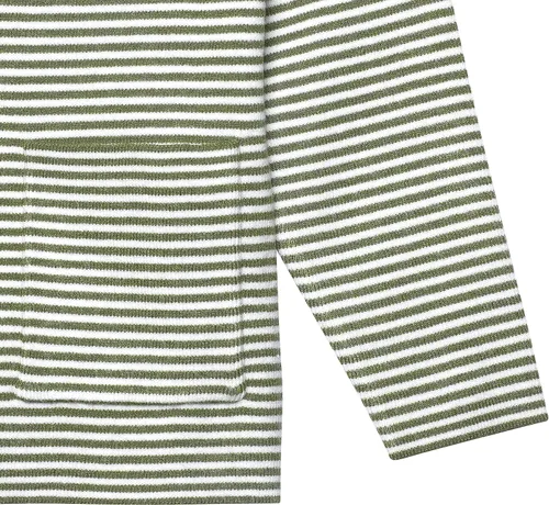 Vista 3 de Gerber Baby Boys' Striped Sweater with Pocket