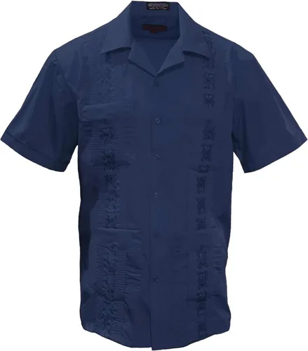 Vista 20 de Gravity Threads Camisa de verano Guayabera para hombre