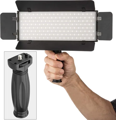Vista 5 de Kit básico de luz LED para cámara ultrafina bicolor 288 SMD