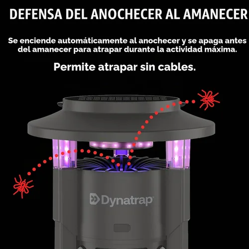 Vista 5 de Dynatrap Trampa para insectos al aire libre, tungsteno 1/4 acre Mosquito