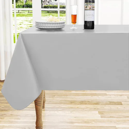 Vista 31 de homing - Mantel cuadrado de vinilo, mantel de plástico impermeable y a prueba de derrames con respaldo de franela, cubierta de mesa fácil de limpiar