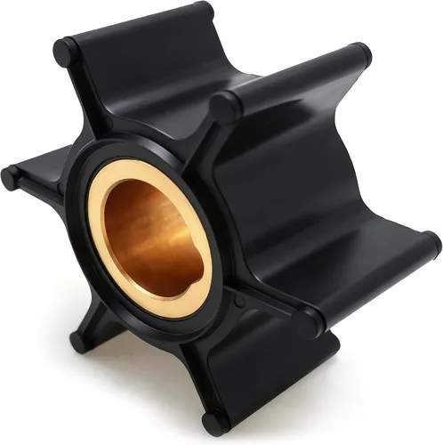 Vista 18 de Impulsor de bomba de agua 763735 para Jonshon Evinrude 1.2-6 HP Impulsor de bomba 763735
