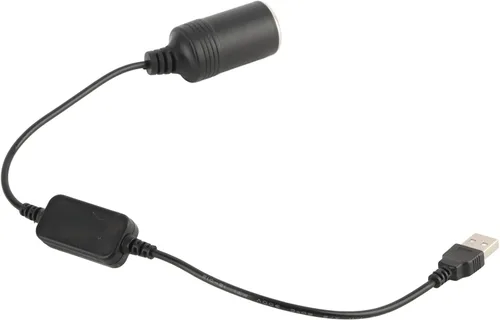 Vista 4 de Enchufe para encendedor de cigarrillos de coche de 12 V, divisor de encendedor de cigarrillos, adaptador de corriente con puerto USB, convertidor