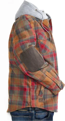 Vista 3 de Venado Northwoods - Chaqueta de trabajo con capucha oculta para hombre