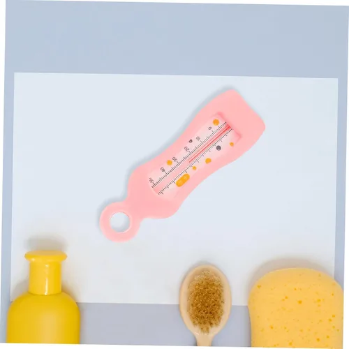 Vista 6 de MERRYHAPY Termómetro de baño Termómetro de agua de baño para recién nacidos, material de polipropileno resistente, fácil de usar