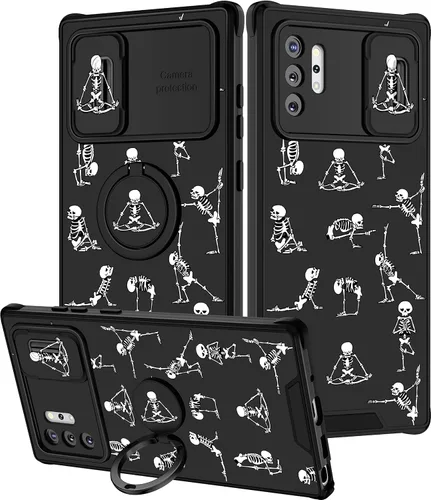 Vista 48 de Funda 2 en 1 para Samsung Galaxy S23 Ultra Flamingo para mujeres y niñas, diseño femenino de flamencos con cubierta deslizante para cámara y soporte
