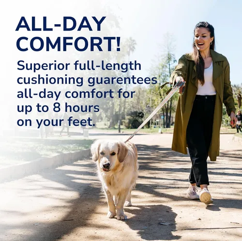 Vista 3 de Dr. Scholl's Custom FiT Comfort – Plantillas para fascitis plantar, plantillas ortopédicas con soporte de arco para hombres y mujeres, adecuadas