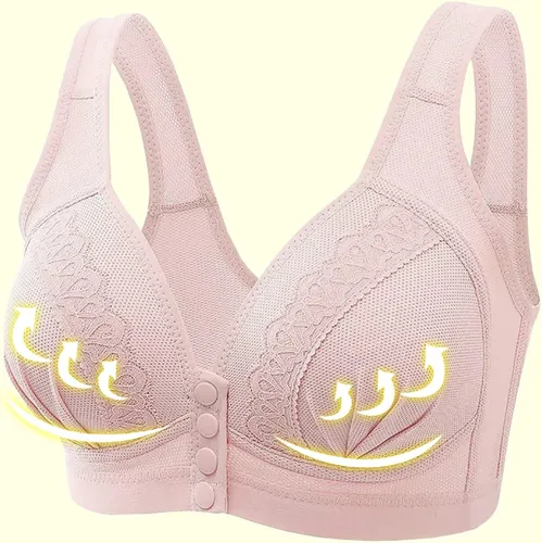 Vista 73 de Brasier sin aros para mujer, brasier sin aros, cómodo brasier sin varillas, ropa interior diaria