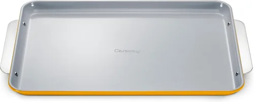 Vista 29 de Caraway Bandeja de cerámica antiadherente para hornear, revestimiento de cerámica naturalmente resbaladizo, no tóxico, libre de PTFE ni PFOA