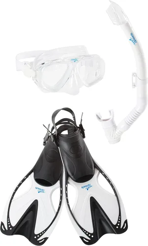 Vista 14 de Speedo Máscara de Buceo con Snorkel Unisex para Adultos Anti-empañamiento con Cubierta para la Nariz Serie Adventure