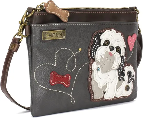 Vista 3 de Chala - Mini bolsa cruzada, convertible, compacta, versátil