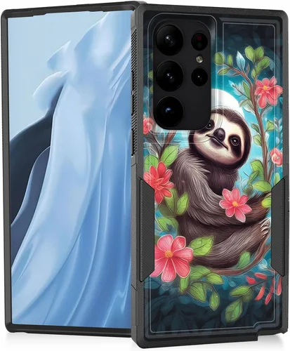 Vista 135 de Funda para Galaxy A14 5G, resistente de doble capa híbrida de policarbonato duro, goma suave, a prueba de golpes, funda protectora resistente