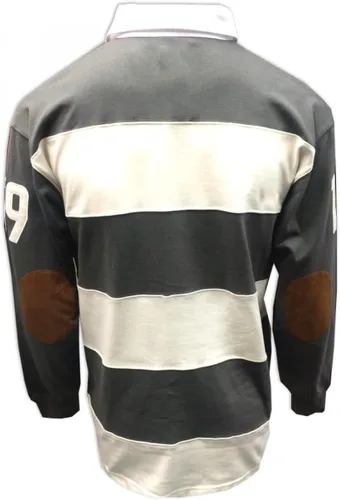 Vista 4 de Guinness - Camiseta de rugby de manga larga con diseño de estaño color crema