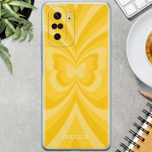 Vista 3 de Babaco Caja del teléfono móvil del Grupo ERT para Xiaomi MI 11i/REDMI K40/K40 PRO/Poco F3/F3 PRO Patrón original y oficial de mariposas 001, caso