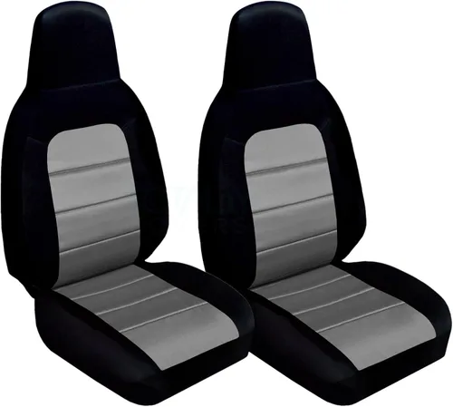 Vista 7 de 2006 – 2015 Mazda MX-5 Miata fundas para asientos (22 colores) Cinturón de seguridad soporte y bolsa de aire lateral compatible 2007 2008 2009 2010