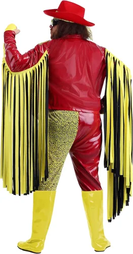 Vista 8 de Disfraz de Macho Man Randy Savage de talla grande 2X 3X 4X