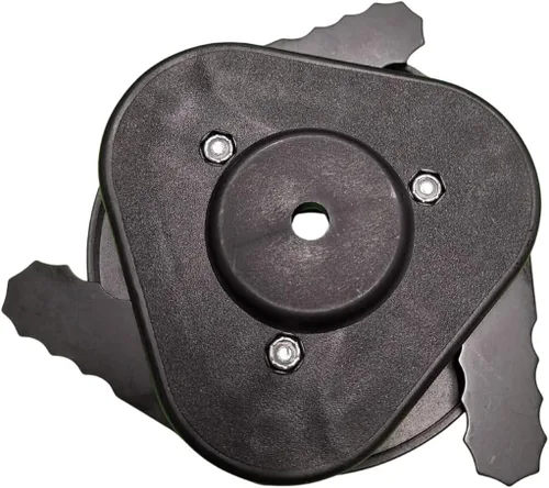 Vista 2 de Grass Gator 4680 Cabezal cortador de cepillo con cuchillas de metal Reemplazo extra resistente para recortadoras de gas de eje recto 25 cc +