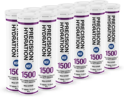 Vista 8 de Precision Hydration Tabletas de electrolitos - Tabletas efervescentes de hidratación de múltiples fortalezas - Combate los calambres - Bajas