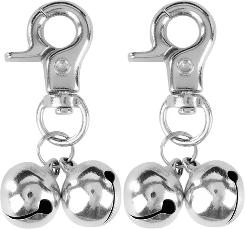 Vista 14 de EXPAWLORER Cat Bell - Accesorios para collar de mascotas, campanas para Azul