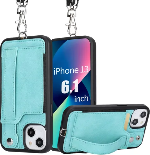 Vista 10 de TOOVREN Funda tipo cartera para mujeres y hombres con tarjetero de cuero (gris, funda para iPhone XR de 6.1 pulgadas)