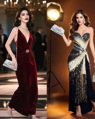 Vista 2 de Bolso de mano brillante con lazo para mujer, bolso de noche brillante con diamantes de imitación para baile de graduación, bolso de mano de boda
