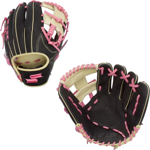 Vista 14 de SSK Z5 Craftsman Guante de béisbol para infield – 11.25” - 11.5” - 11.75” - 12” – Lanzamiento con mano derecha y izquierda