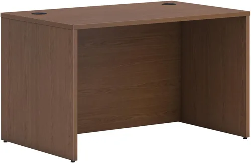 Vista 9 de HON MOD - Escritorio ejecutivo grande de 48 pulgadas para computadora, laminado de madera gruesa, mesa moderna con gestión de cables, 48 pulgadas